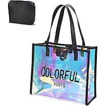 Amazon.co.jp: [JANLOFO] プールバッグ 女の子 ビーチ ビニール